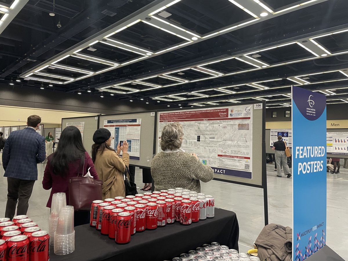 yukihideota's tweet image. I presented preclinical data on a novel strategy targeting RAD52 to overcome PARP inhibitor resistance in BRCA2-deficient tumors. I am honored to have been selected for a Featured Oral poster Presentation at SGO 2025 in beautiful city Seattle. @SGO_org #CRepHS #WashU