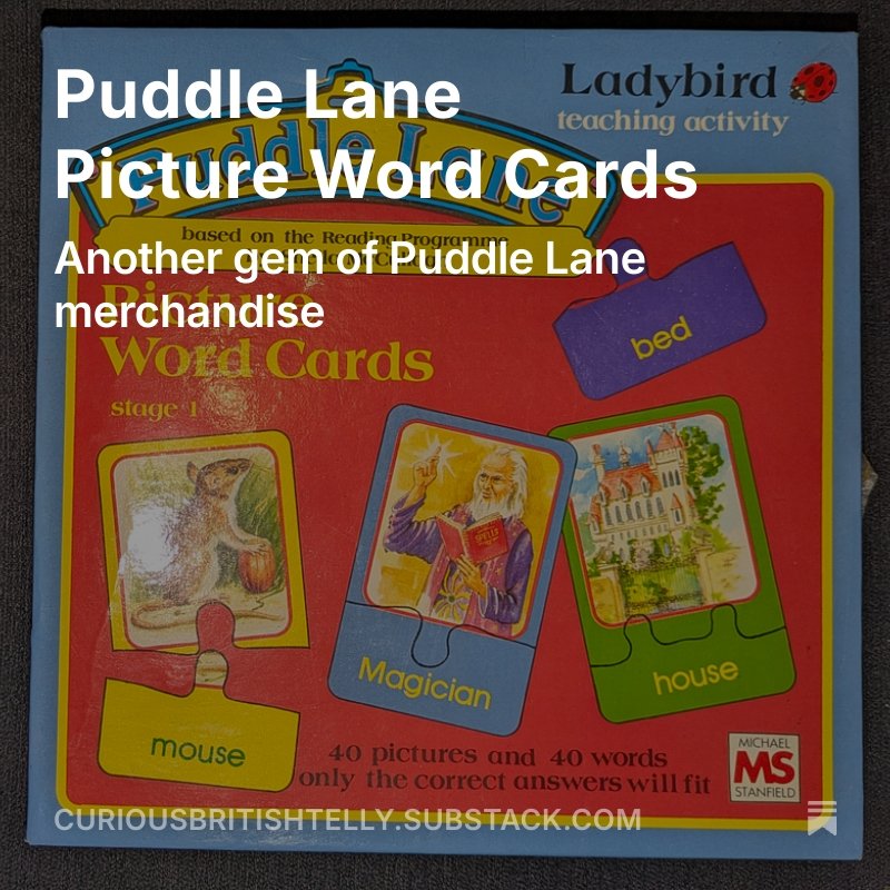 CuriousBritishTelly (@curiousuktelly) on Twitter photo Stumbled across some Puddle Lane merch in a charity shop today curiousbritishtelly.substack.com/p/puddle-lane-… so, of course, I had to buy it and take a look at it. Stumbled across some Puddle Lane merch in a charity shop today curiousbritishtelly.substack.com/p/puddle-lane-… so, of course, I had to buy it and take a look at it.