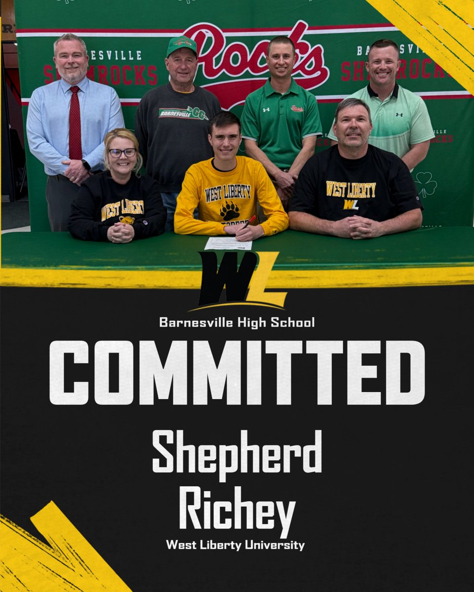 Brad Hannahs (@bhannahsrocksad) on Twitter photo Congrats to Rocks senior Shepherd Richey who will continue his academic, cross country, & track careers at West Liberty University.
<a href="/ShamrocksTrack/">Barnesville Track & Field</a>
<a href="/WestLibertyU/">West Liberty U</a> Congrats to Rocks senior Shepherd Richey who will continue his academic, cross country, & track careers at West Liberty University.
<a href="/ShamrocksTrack/">Barnesville Track & Field</a>
<a href="/WestLibertyU/">West Liberty U</a>