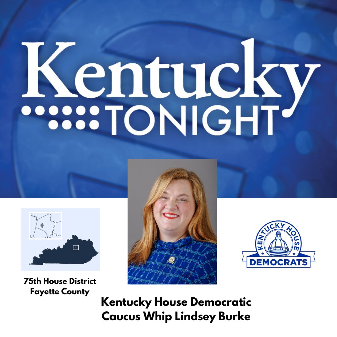 TUNE IN: Caucus Whip Lindsey Burke will be discussing the #KYGA25 Session this evening with several other legislators. The show can be seen online at KET.org/live.