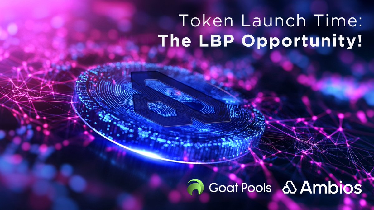 1/5
What is a Liquidity Bootstrapping Pool (LBP)? 🔍

An LBP is a fair token launch mechanism that allows early supporters to secure tokens at a fixed price before market trading begins. Our LBP with <a href="/BorgPadHQ/">Keep Building</a> is your LAST CHANCE to participate in $AMBIOS before it goes live!