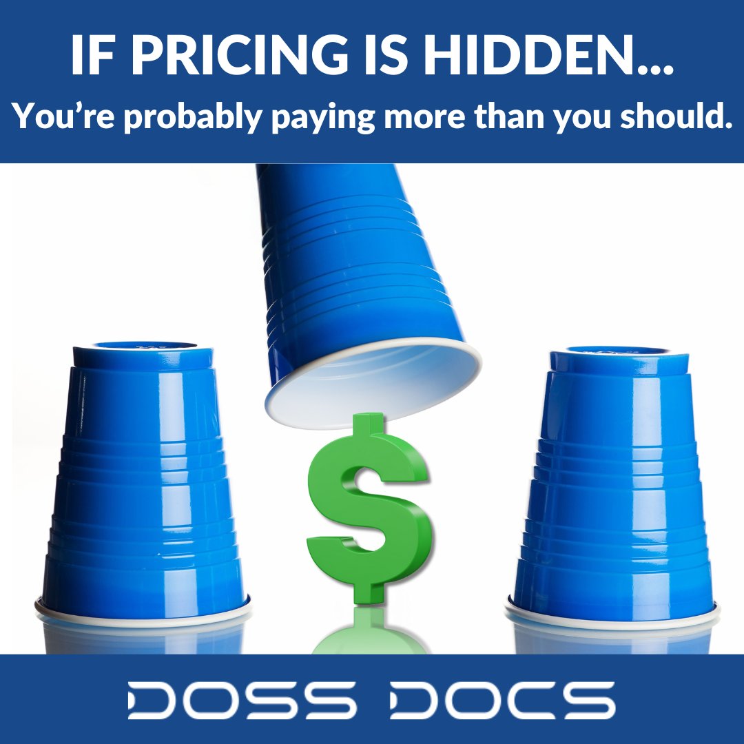 dossdocs's tweet image. Loan Document Automator
If Pricing Is Hidden, You’re Probably Paying Too Much

Trust a provider that isn’t afraid to show their pricing—pricing shouldn’t be a secret.
➡️See pricing 🔗 hubs.li/Q03c8XyL0

We offer loan volume pricing.

#FinTech #LoanDocs #PrivateLending