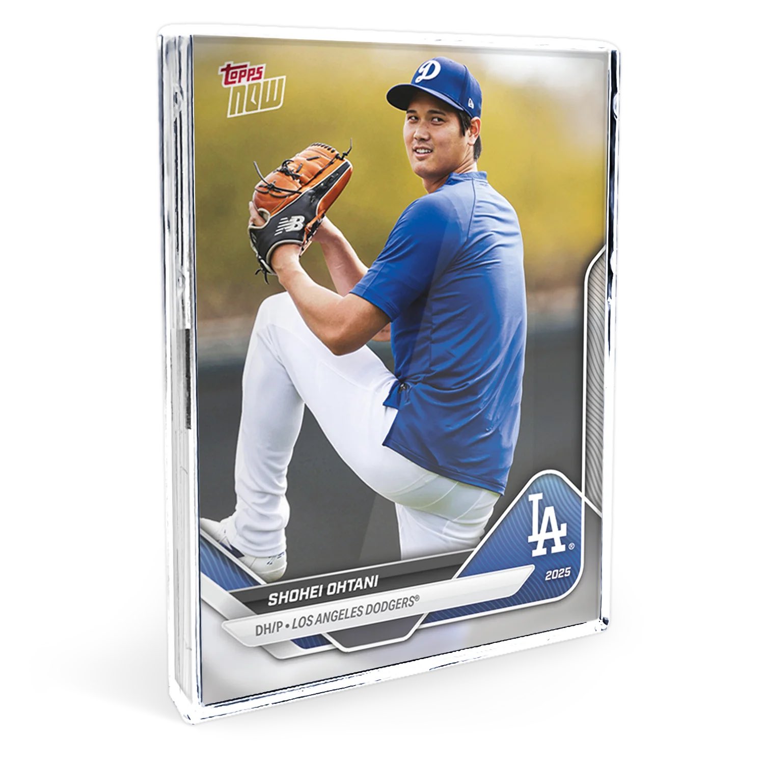 ドジャース　opening day topps now 未開封 topps now 大谷翔平 ドジャースタジアム 初ヒット ローダー封入