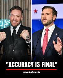 OK this is the best joke I have ever made up.
"Hey Look, It's JD and Coke"
#ConorMcGregor #JDVance