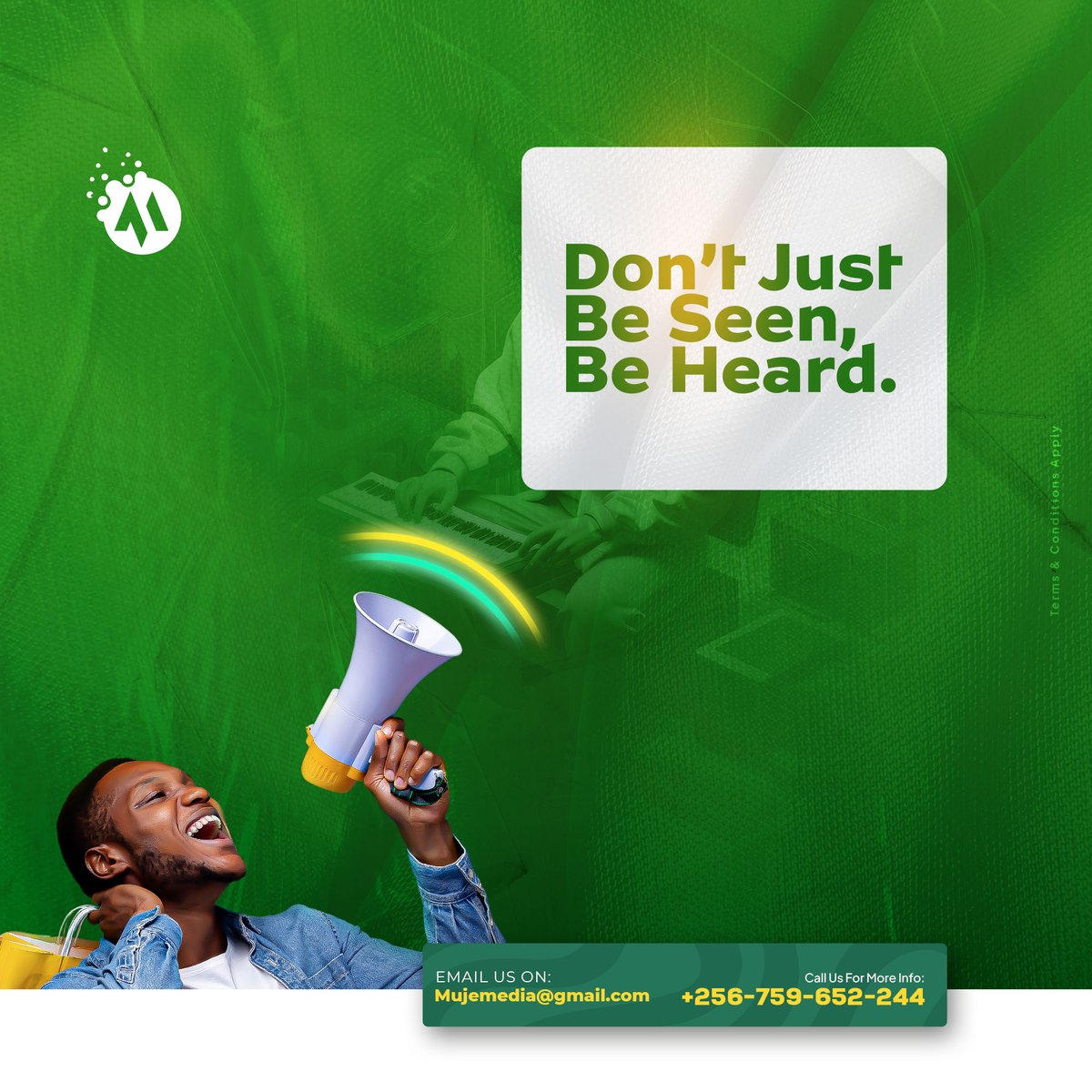 MujeMedia's tweet photo. Visibility is great, but impact is greater! 🚀 
Don't just be seen—be heard, felt, and remembered. 
Let Muje Media amplify your brand’s voice. 🔥✨  

#beseenbeheard #mujemedia #brandamplification https://t.co/XCDkwG8tOW