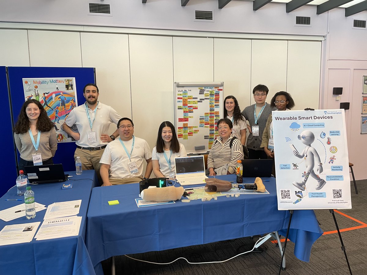 Liudi_Jiang's tweet image. Our team from @UoSEngineering hosted a busy booth of “Move It to Prove It!” to showcase healthcare engineering at #SOTSEF. It was great to see family members across all ages have enjoyed “walk the line” &amp;amp; “Knee stretch” activities with a competitive score board. Well done to all!