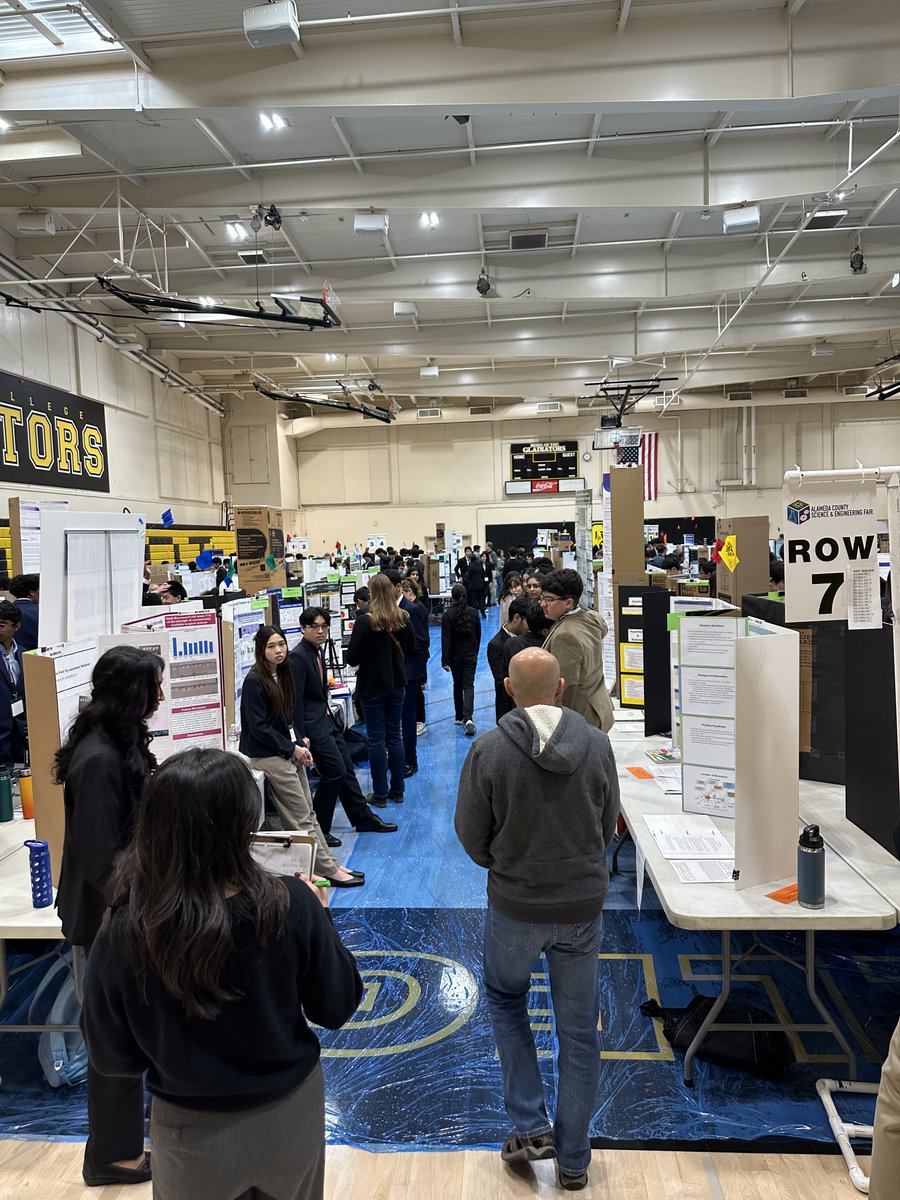 AlamedaFair's tweet photo. This past weekend we hosted our #ACSEF 2025 Science Fair at Chabot College Hayward and the Alameda County Fair Grounds!! https://t.co/Ar0e1m1xcb