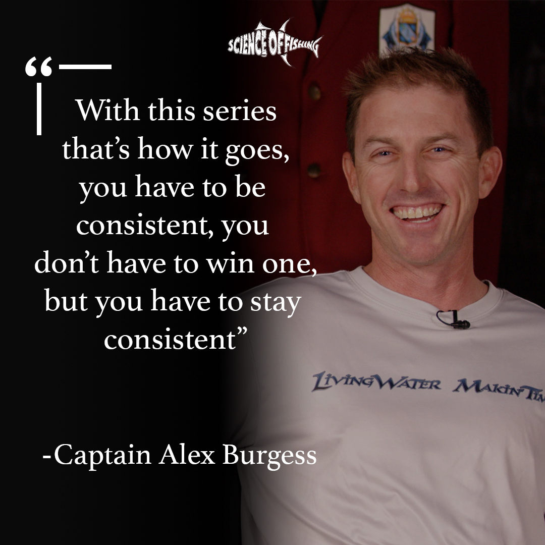 Consistency is the key to success! 🎣💪 Captain Alex Burgess breaks it down—it's not about one big win, it's about showing up and staying steady. 
-
@fishbluewater
<a href="/livingwater39/">Justin Bird</a>

 #ScienceOfFishing #StayConsistent #FishingMindset
