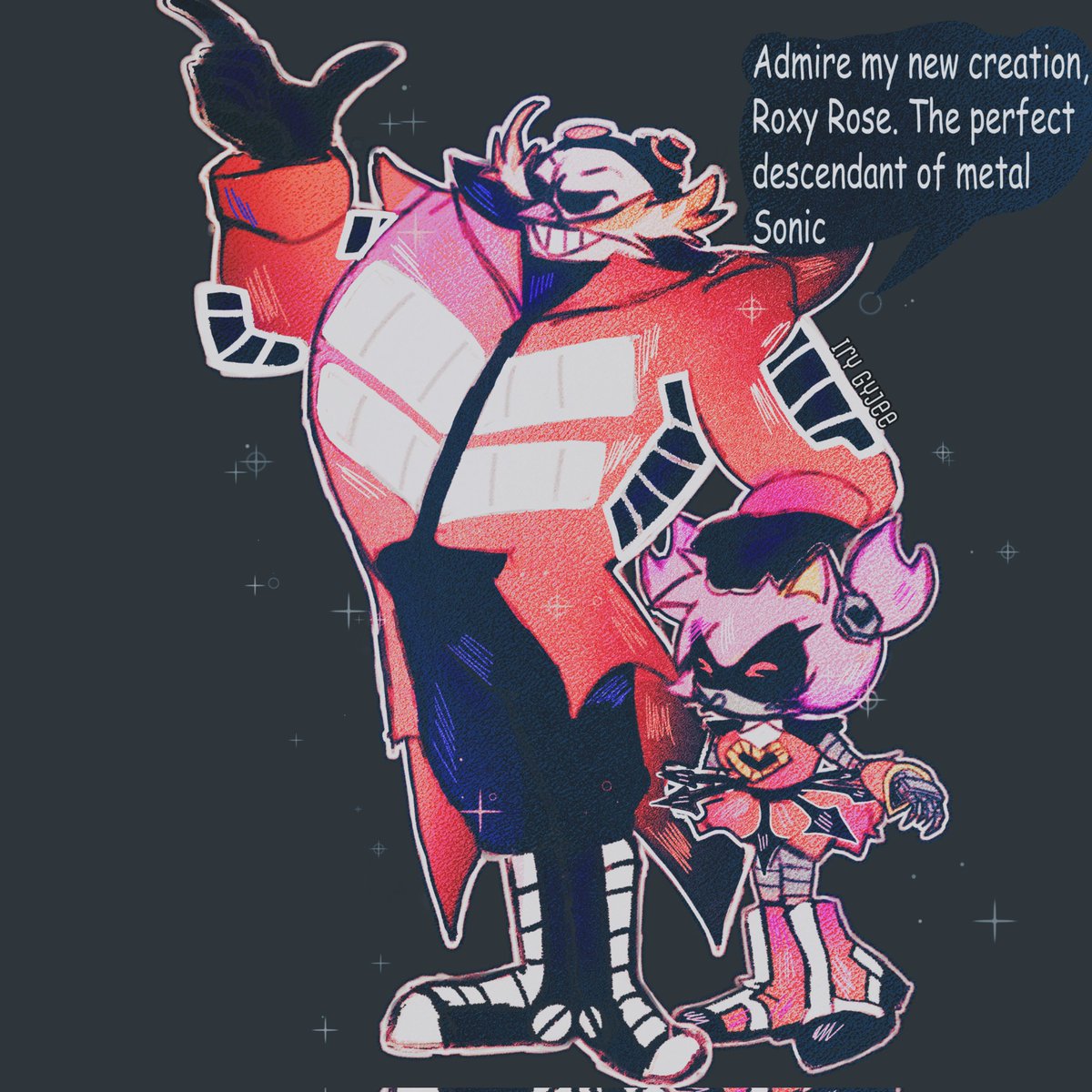 Eggman created a daughter for them 🥺
#metamy  #MetalSonic #amyrose #metamyfankid #SONIC
