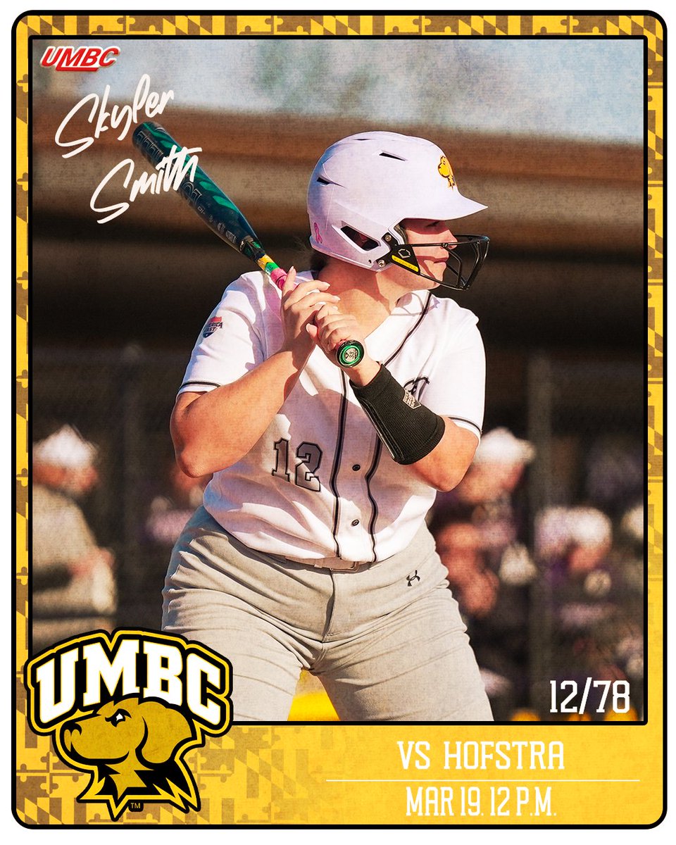 UMBCsoftball's tweet photo. It's the final non-conference Gameday of the season! We host Hofstra at noon! 

#RetrieverNation

📺: https://t.co/OFOs2bvqq1

📈: https://t.co/WXOhW0ptRI https://t.co/irNK27LNZv