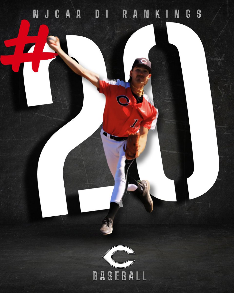 Cochise College Athletics (@ccathletics1) on Twitter photo ๐๐ผ๐ฐ๐ต๐ถ๐๐ฒ ๐๐ฎ๐๐ฒ๐ฏ๐ฎ๐น๐น ๐ต๐ฎ๐ ๐ฒ๐ป๐๐ฒ๐ฟ๐ฒ๐ฑ ๐๐ต๐ฒ ๐ฐ๐ต๐ฎ๐.๐คณ
The Apaches, winners of 9 of their last 10, are now ranked #20 in NJCAA DI!
x <a href="/BaseballCochise/">Cochise Baseball</a> ๐๐ผ๐ฐ๐ต๐ถ๐๐ฒ ๐๐ฎ๐๐ฒ๐ฏ๐ฎ๐น๐น ๐ต๐ฎ๐ ๐ฒ๐ป๐๐ฒ๐ฟ๐ฒ๐ฑ ๐๐ต๐ฒ ๐ฐ๐ต๐ฎ๐.๐คณ
The Apaches, winners of 9 of their last 10, are now ranked #20 in NJCAA DI!
x <a href="/BaseballCochise/">Cochise Baseball</a>