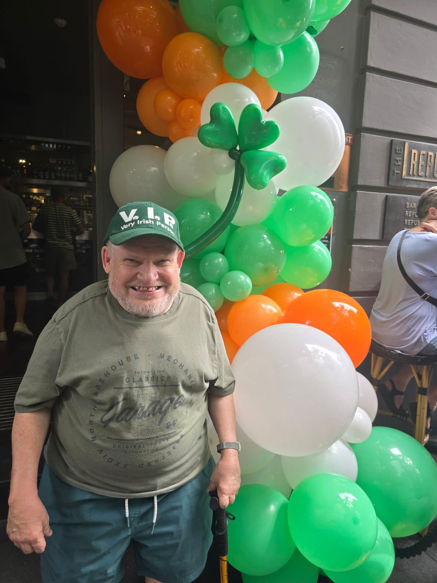 Happy St Patrick's Day from the Windgap legend Donie Phelan, in Sydney