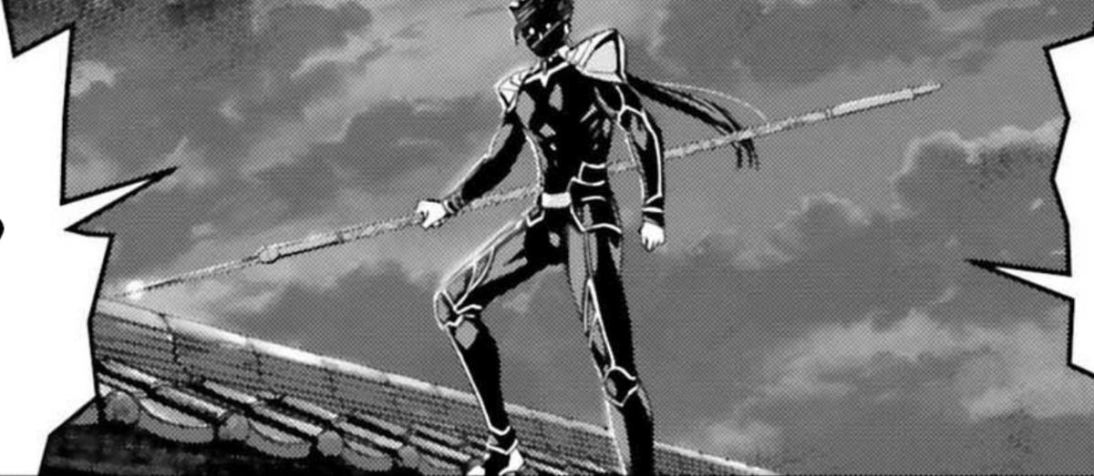 UlsterHercules's tweet photo. @NoMagicSwordman @SeibaAvalon @BoundarySage The battlefield As Gae Bolg recalled itself back from the wreckage and into Cu's hand.
So far, two familiar faces, Asta and Saber.
"Well then...Looks like I've got the fashionably late thing down. Let's bring it home, you two."
#LOSTMOON https://t.co/16q9fTRsxW