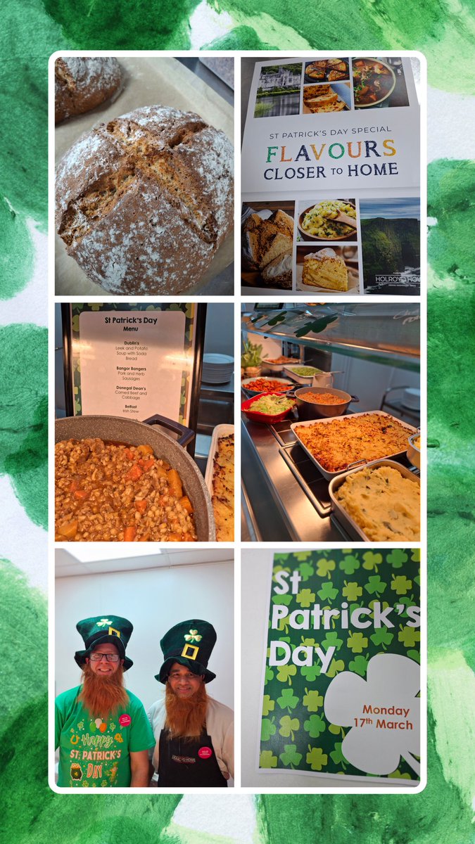 St.Patricks Day themed lunch <a href="/newlandhouse/">Newland House School</a> <a href="/CharlieW0109/">Charlie Warren</a> <a href="/MaryMar89923871/">Mary Martin</a> <a href="/melrahaman/">Melissa Rahaman</a> <a href="/HolroydHowe/">Holroyd Howe</a>