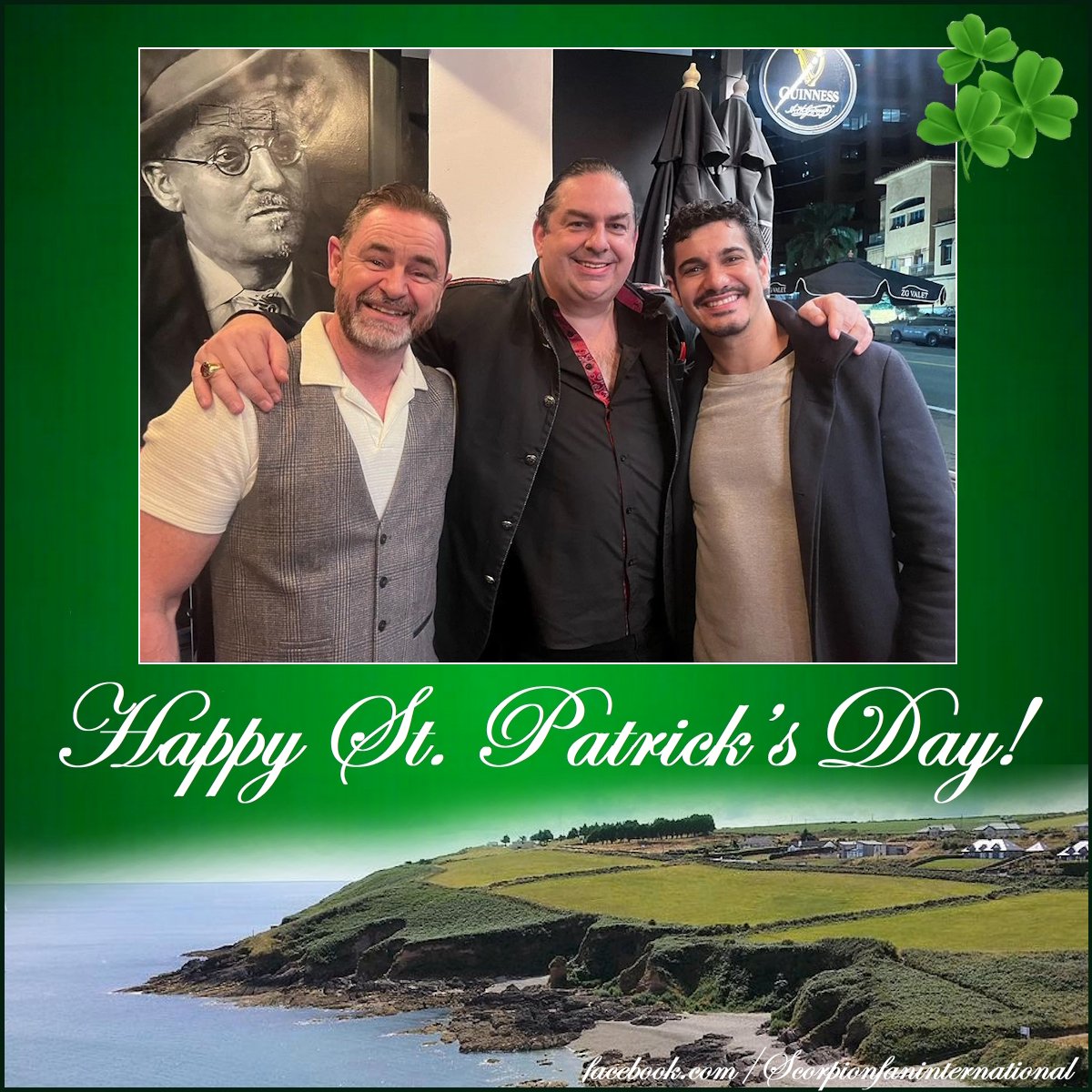Happy Saint Patrick's Day!
The picture of O'Briens was taken last year. 📷
<a href="/ScorpionCBS/">Scorpion</a>  #StPatricksDay