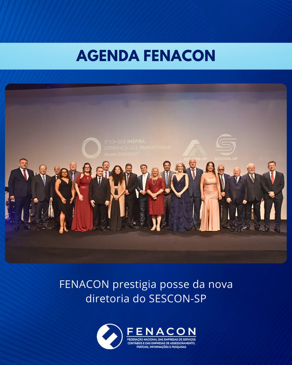 Fenaconfed's tweet photo. Na última sexta-feira (14), uma comitiva FENACON, composta pelo presidente Daniel Coêlho, o vice-presidente institucional Reynaldo Lima e o diretor suplente Eduardo Tostes, participou da cerimônia de posse da nova diretoria do SESCON-SP.
#Fenacon #SesconSP #Diretoria #Gestao https://t.co/roy3VLtJeH