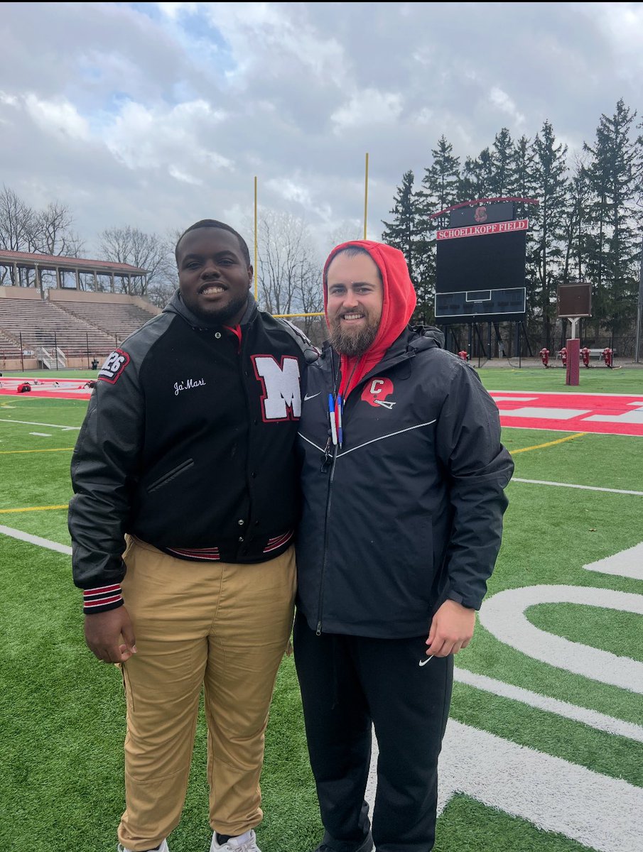 JamariMundy's tweet image. Had a great visit at Cornell University. Thank you to @BigRed_Football @TerryUrsin @Sean_Reeder for the amazing experience.