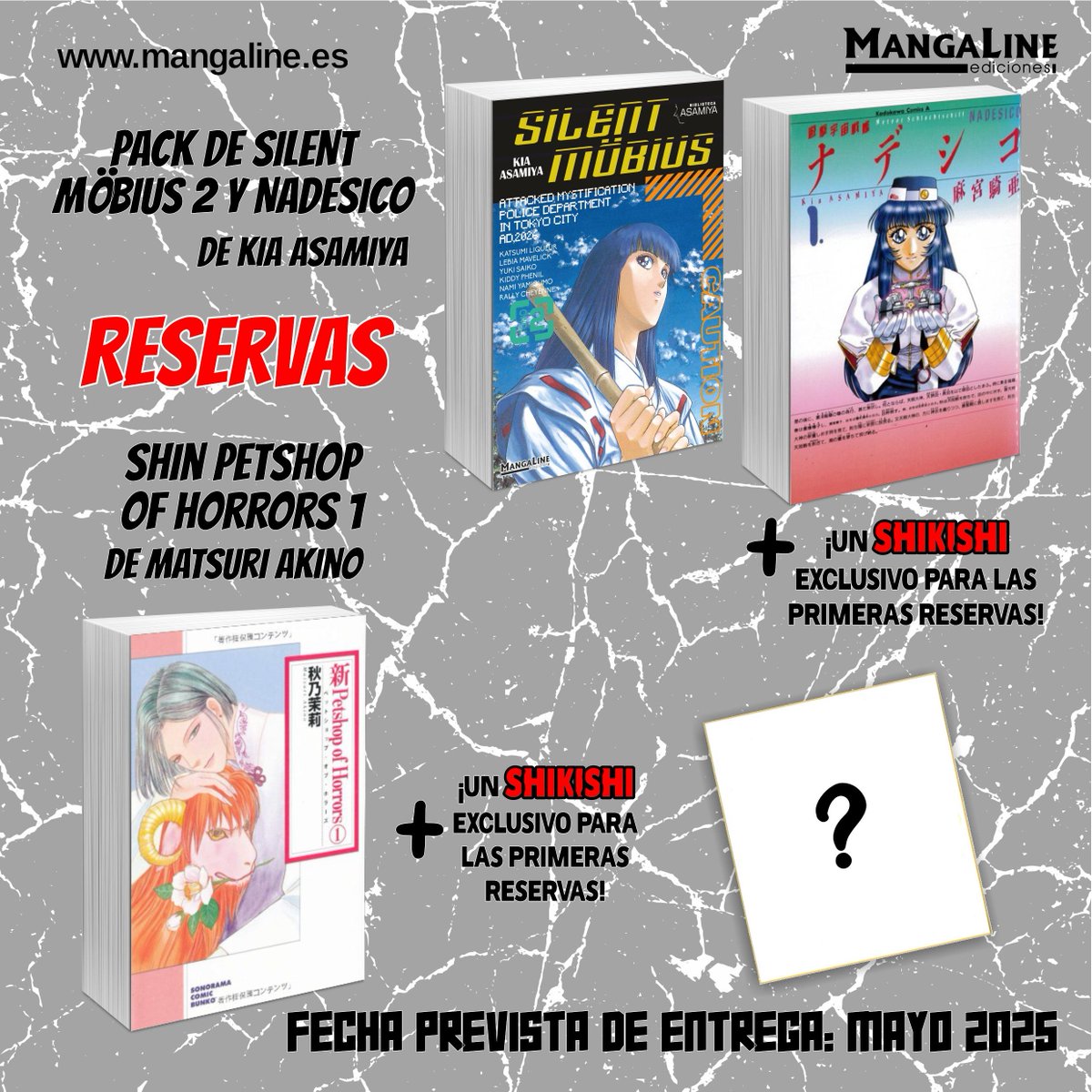 Mangaline España tweet media