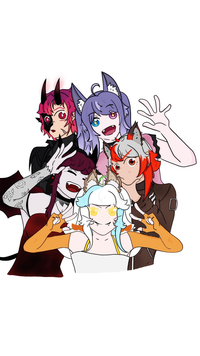 📣[REVEAL] Groupe Kyousei !🌱

- <a href="/Ekomi_Minoki/">Ekomi Minoki</a> 
- <a href="/MikuroTatchi/">Mikuro Tatchi</a> 
- Shao Pix
- Noctaliaa
- Lalou