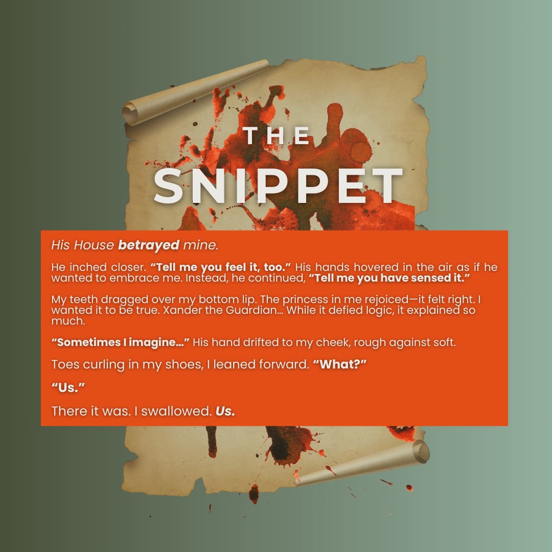 It all comes down to blood.🩸

The kind that runs through your veins, and the kind you call family.

🩸109k Romantasy
🩸Dual POV
🩸High Action
🩸Life or Death Stakes
🩸Rome-like mythology/setting
🩸Enemies to Lovers
🩸Found Family
🩸He Falls First

#LuckyPit #PopUpPit #Querying