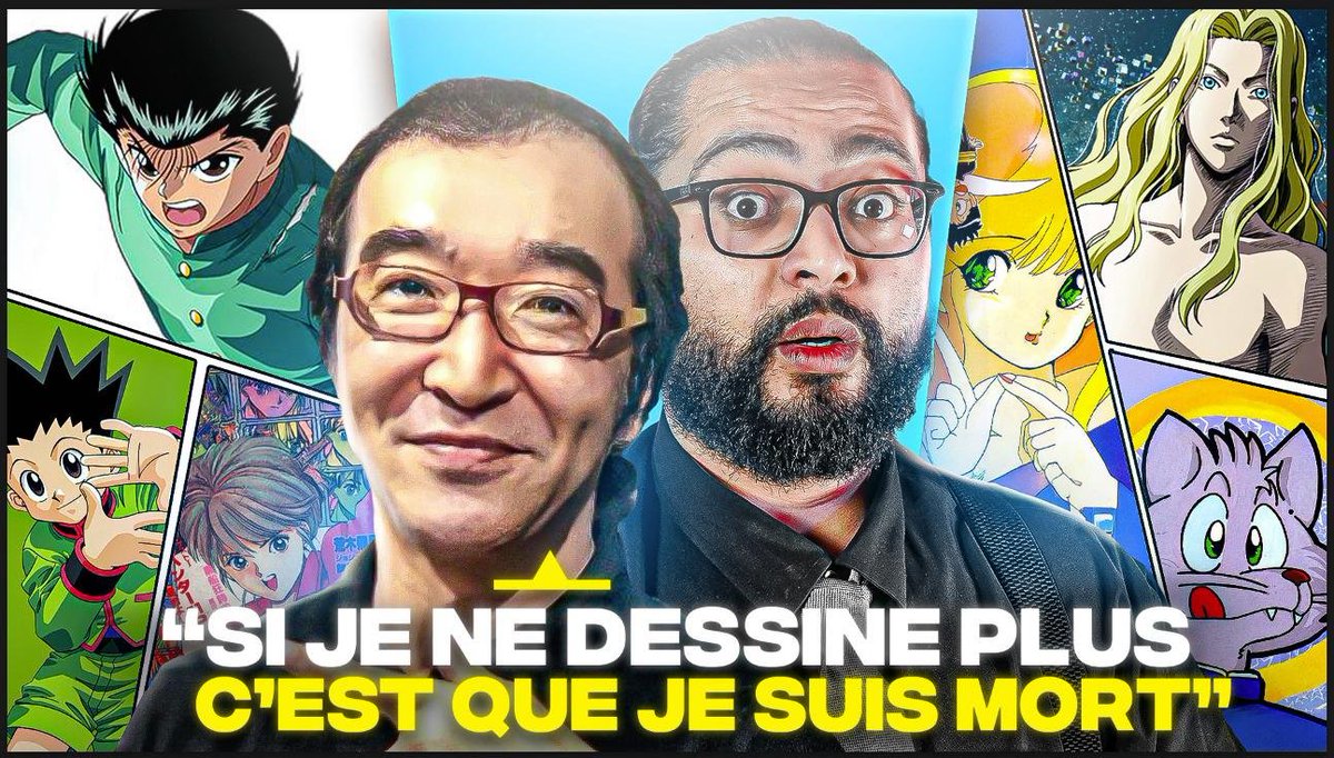 Aujourd'hui on se fait une petite rétrospective de la carrière du papa de Yuyu Hakusho et Hunter X Hunter : Yoshihiro TOGASHI !
Un parcours très surprenant.
J'espère que ça vous plaira.
Ouais.
youtu.be/20F61RbQXhQ