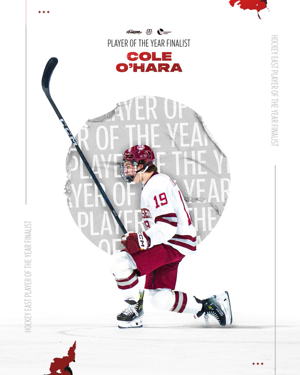 One of the top-three players in a league that will be sending at least six teams to the NCAA Tournament next week is quite a statement 🔥🔥🔥

Congratulations <a href="/cohara19/">Cole O'Hara</a> 👏

#ColeOHobey

#NewMass X #Flagship🚩
