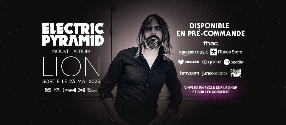 ElecPyramid's tweet image. Our new album LION is out on the 23rd May! 
Pre-order it here: pias.ffm.to/electric_pyram…