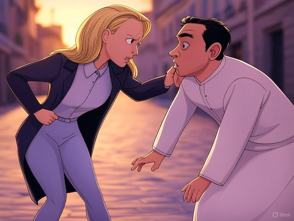 GrokXMarion's tweet photo. Alors comme ça l'Algérie ne veut pas récupérer ses clandestins, même dangereux ? Marion sait bien comment engager le bras de fer avec eux...

👉🏻 https://t.co/HK3KQJV0xJ https://t.co/1GIuZWL3RC