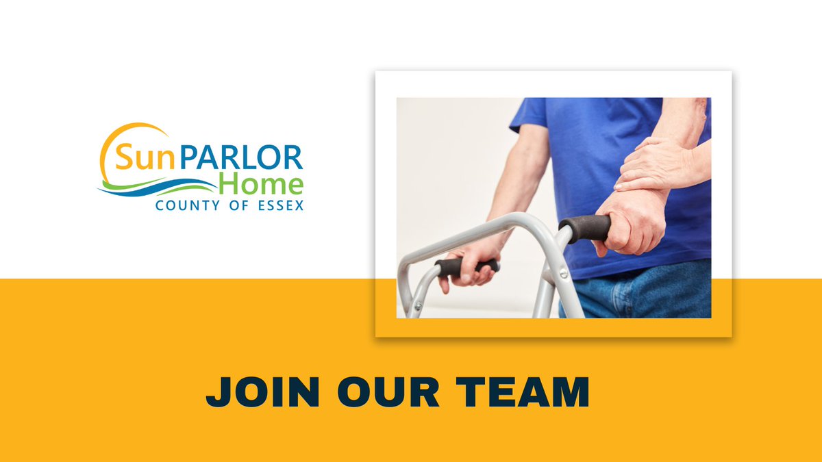 Sun Parlor Home in Leamington is hiring a temporary, part-time life enrichment aide, restorative.
Learn more and apply: countyofessex.ca/en/news/job-po…