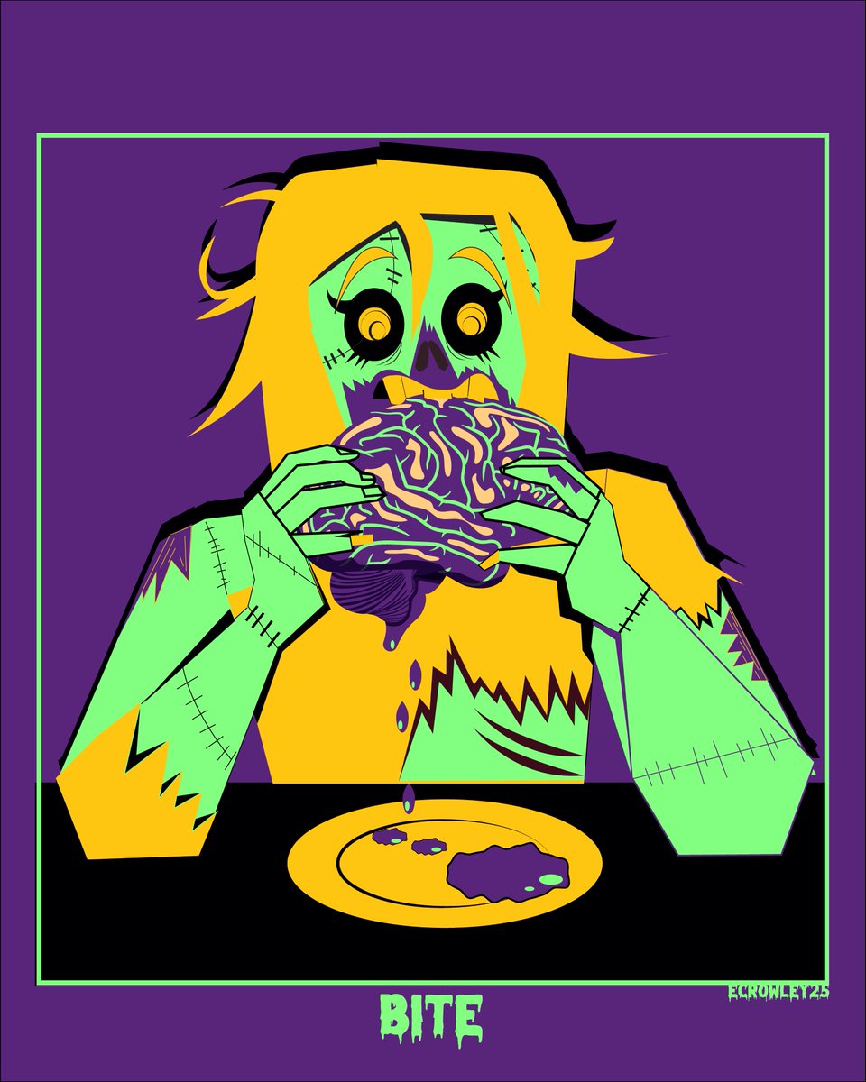 Monster Girl March 17
Bite
Zombie snack
#monstergirlmarch