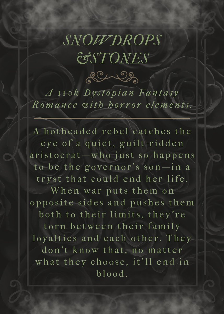 ROMEO AND JULIET x THE HUNGER GAMES
🥀 Forbidden Love
🥀 Family Feuding/Messy Family Dynamics
🥀 Queer-Norm World
🥀 Morally Grey Characters
🥀 Coming of Age themes of Identity, Grief, and Loss
🥀 Strong FMC / Soft MMC
🥀 Monsters/Hidden Magic

#PopUpPit #LuckyPit #NA #FR #Q
