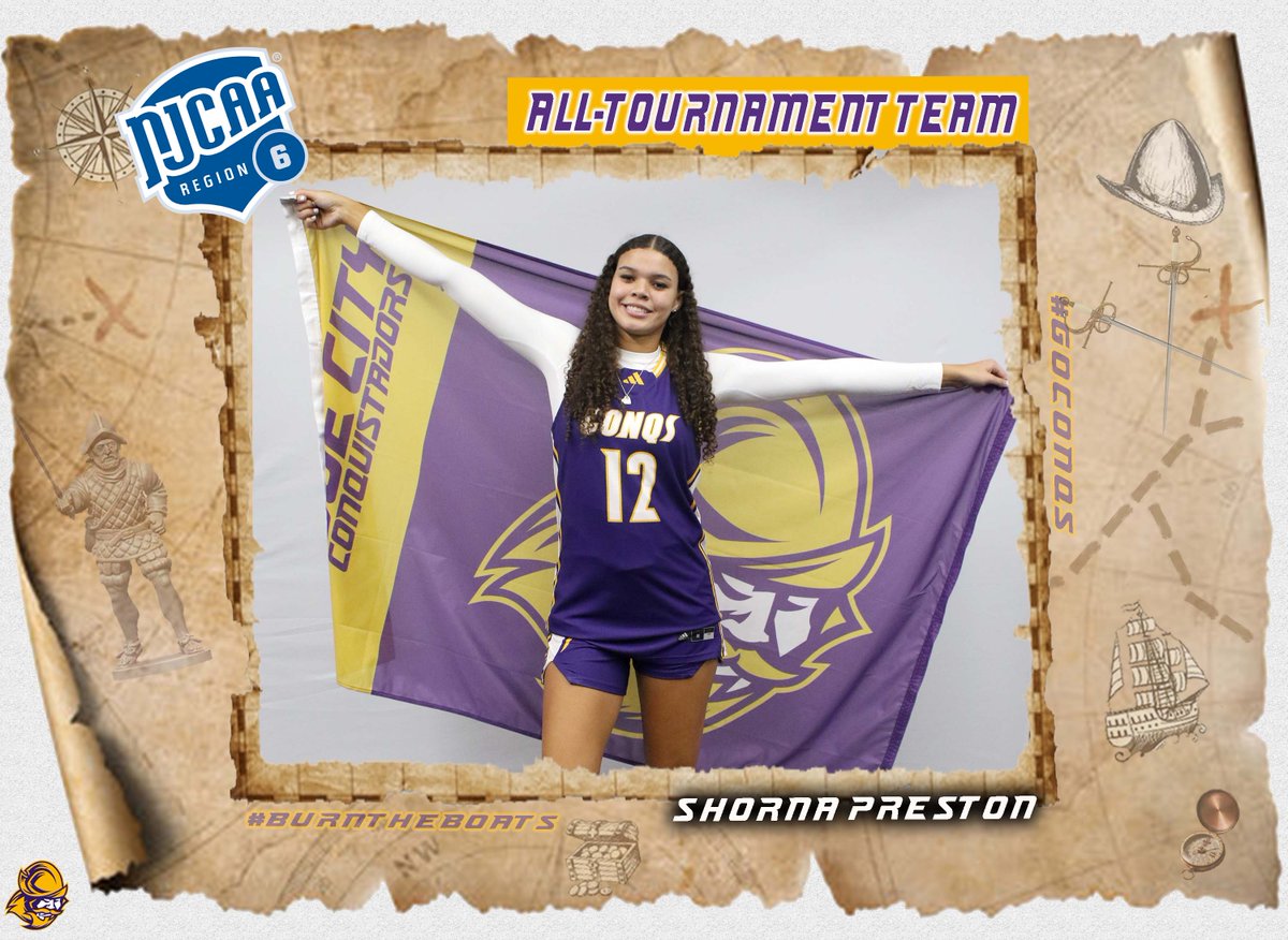 🏀Women's Basketball | #GoConqs   

Congrats to Shorna Preston as she was selected to Region 6 All-Tournament team   

🏀vs Barton (Quarterfinals) - 10pts, 5 reb, 5 asts, 2 stls, 3 blks
🏀vs #25 Butler (Semifinals) - 17pts, 12 reb, 2 asts, 3 stls
🏀vs #20 Coffeyville