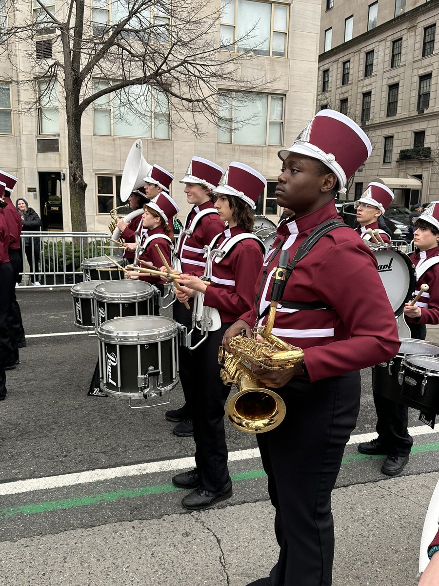 Mr. Feigenbaum’s Orchestras (@ohs_orchestra_) on Twitter photo Ossining High School Marching Band at the NYC St. Patrick’s Day Parade!
They sounded incredible!!
<a href="/OssiningSchools/">Ossining UFSD</a> <a href="/OUFSD_Arts/">Kate Mathews</a> Ossining High School Marching Band at the NYC St. Patrick’s Day Parade!
They sounded incredible!!
<a href="/OssiningSchools/">Ossining UFSD</a> <a href="/OUFSD_Arts/">Kate Mathews</a>