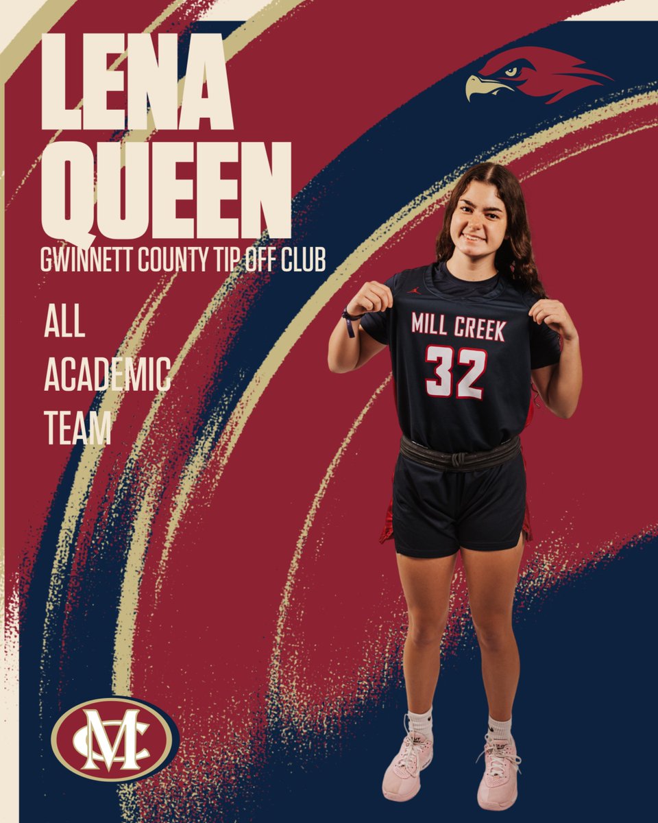 Mill Creek Girls Basketball (@millcreekgbb) on Twitter photo Congrats to <a href="/lena__queen__/">Lena Queen 🏀</a> for representing Mill Creek as a STUDENT ATHLETE! Well deserved! #culture239 #family
GPA: 4.5
Numerical: 103.3 Congrats to <a href="/lena__queen__/">Lena Queen 🏀</a> for representing Mill Creek as a STUDENT ATHLETE! Well deserved! #culture239 #family
GPA: 4.5
Numerical: 103.3