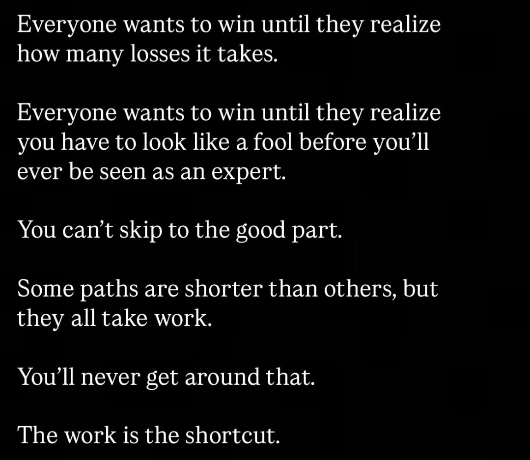 PharaohX33's tweet image. You can't cheat the grind.