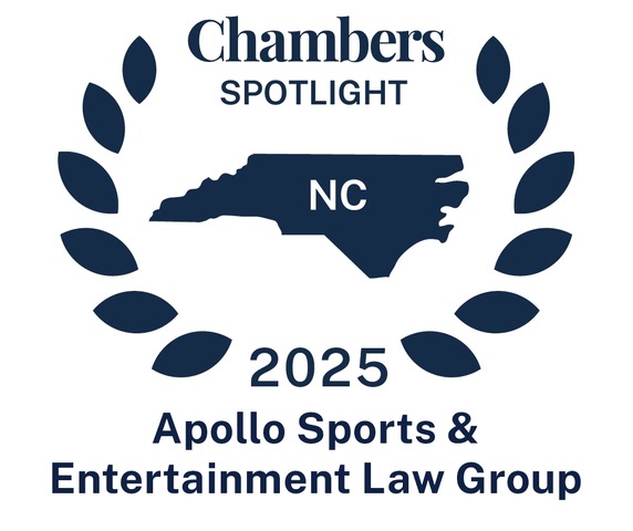 Apollo Sports &amp; Entertainment Law Group is proud to announce it has been selected to <a href="/ChambersGuides/">Chambers and Partners</a> USA 2025! Thank you to each of our referees and trusted clients who contributed to the Chambers research process. This recognition is a true testament to   our hard work.