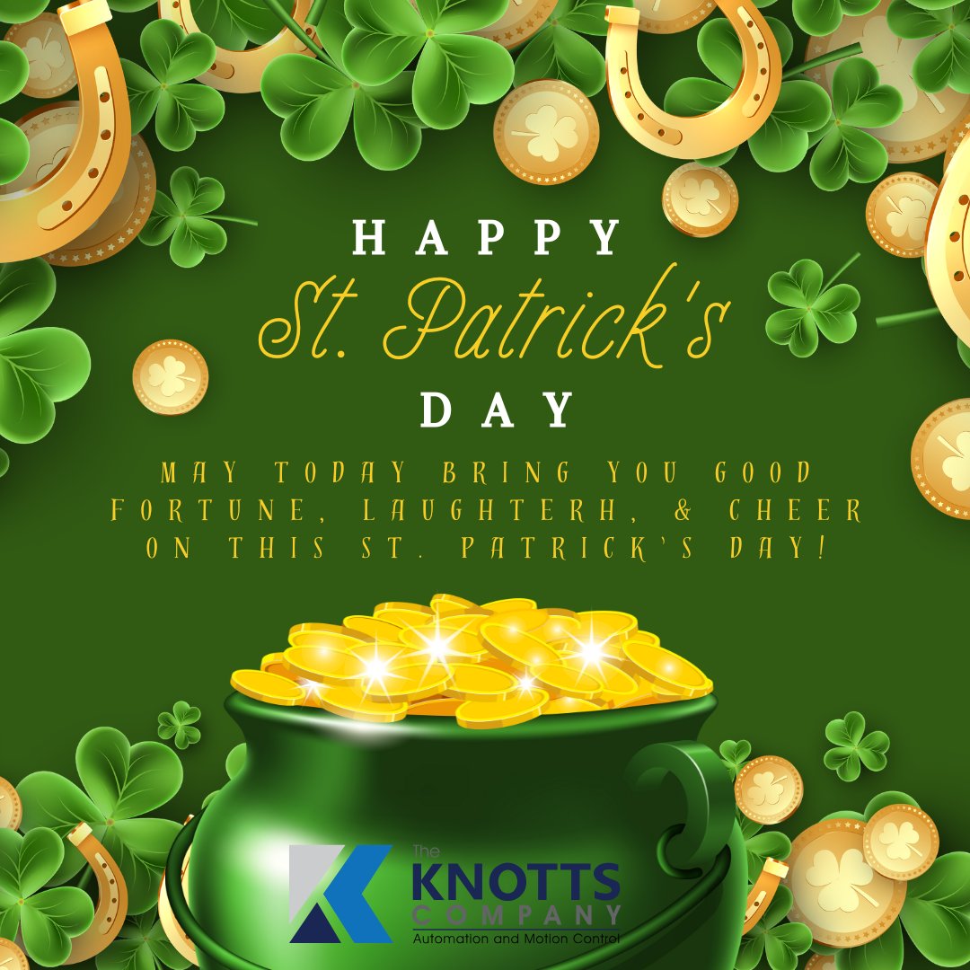 From all of us at The <a href="/KnottsCompany/">The Knotts Company</a>, may your troubles be less &amp; your blessings be more! 

☘️ ☘️ ☘️ HAPPY ST. PATRICK'S DAY!!! ☘️ ☘️ ☘️