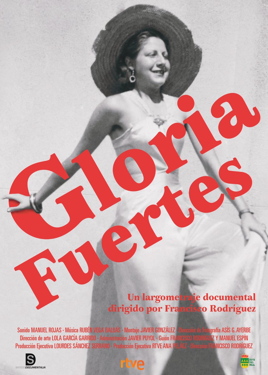 Esta noche recordamos a la poeta Gloria Fuertes.

🎥"Gloria Fuertes", de Francisco Rodríguez Fernández.

⏰A las 21:30h en <a href="/la2_tve/">La 2</a>.