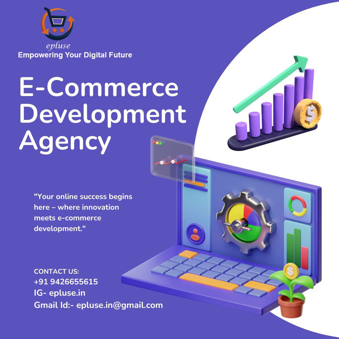 eplusein's tweet photo. Your online success begins now! 🚀 At #Epluse, we specialize in E-Commerce Development that transforms your digital presence. From innovative web solutions to strategic marketing, our team empowers your brand to stand out in the digital marketplace. https://t.co/G6lTkJOUYR
