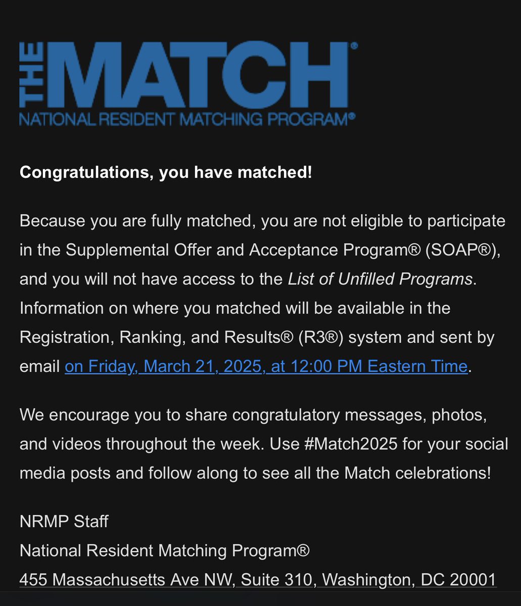 Alan P. Samsonov (@alansamsonov1) on Twitter photo Can’t believe that I get to share the news: I’m going to be the first doctor and first ORTHOPEDIC SURGEON in my family! LETS GOOO 🦴 🔨 Friday here we come! #Match2025 #orthomatch <a href="/CUNYMed/">CUNY School of Medicine</a> Can’t believe that I get to share the news: I’m going to be the first doctor and first ORTHOPEDIC SURGEON in my family! LETS GOOO 🦴 🔨 Friday here we come! #Match2025 #orthomatch <a href="/CUNYMed/">CUNY School of Medicine</a>