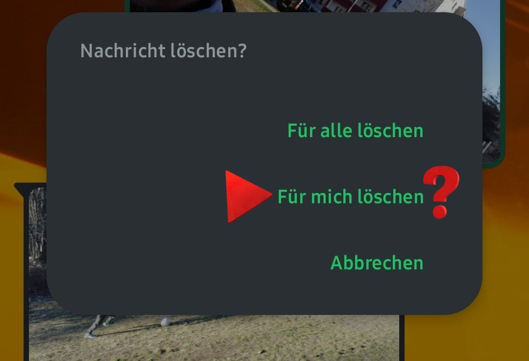 WhatsApp so dumm ey.
