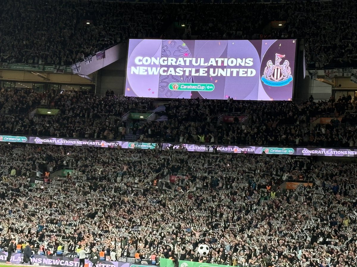 D2oonB's tweet image. What a day yesterday 🏆 ⚫️⚪️ #NUFC