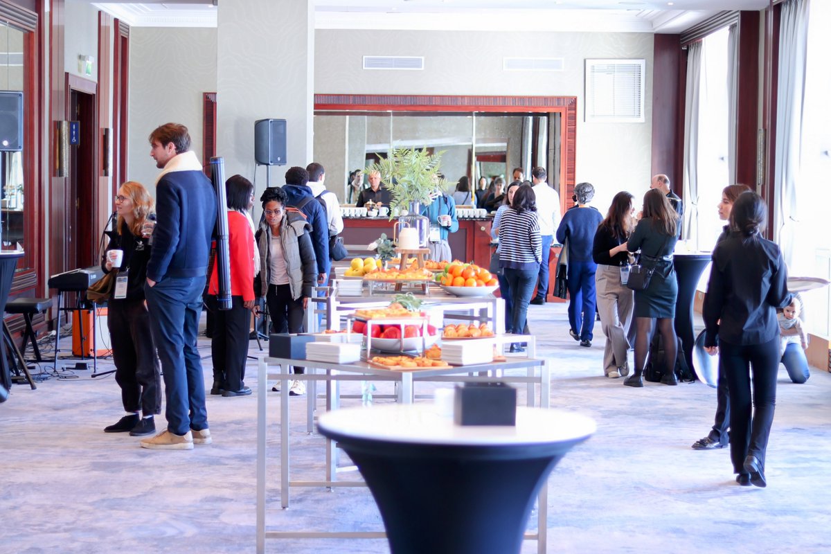 EBouilhol's tweet photo. ☕🌴 Pause café à IABM 2025 : l’occasion idéale pour échanger avec la communauté scientifique dans un cadre exceptionnel à Nice ! Discussions, collaborations et viennoiseries au programme. #IABM #bioimageanalysis #AI #BioImaging https://t.co/cJUKim6JTk