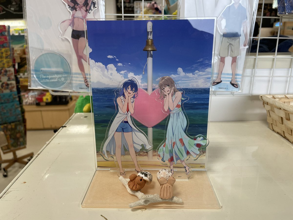 ixia_ruby's tweet image. 週末は天気良くなかったので、全部楽しめたわけではなかったが面白かった
あと、沖縄に行ったらリトライしたい…
 #白い砂のアクアトープ #聖地巡り