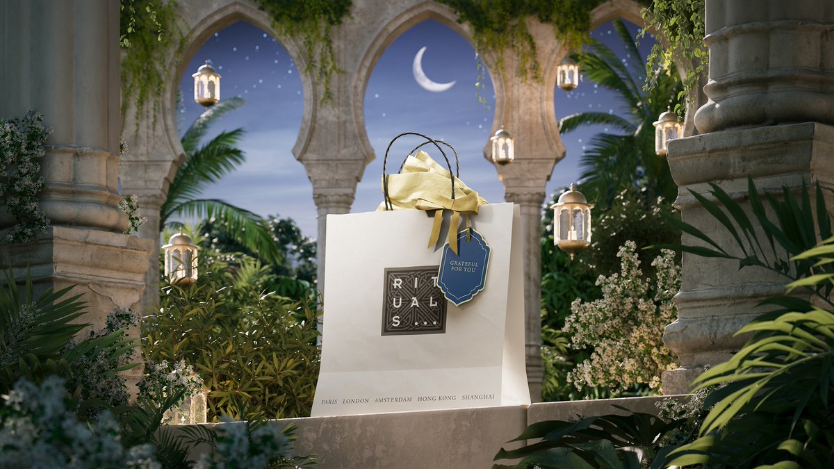 🎁✨ Celebrate Ramadan with a touch of elegance! 🌙

<a href="/HOFRitualsB/">Rituals cosmetics </a> is offering FREE Eid-themed gift wrapping for all your purchases this Ramadan season. Make your gifts extra special with beautiful, festive wrapping.