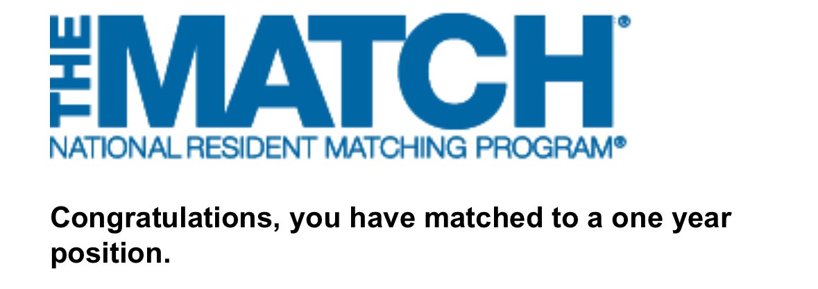Well, not the news I had hoped for, but I’m going to make the most of this year, improve my application and hopefully get to where I’m supposed to be in orthopedic surgery. The dream isn’t dead, just delayed. #OrthoMatch2025