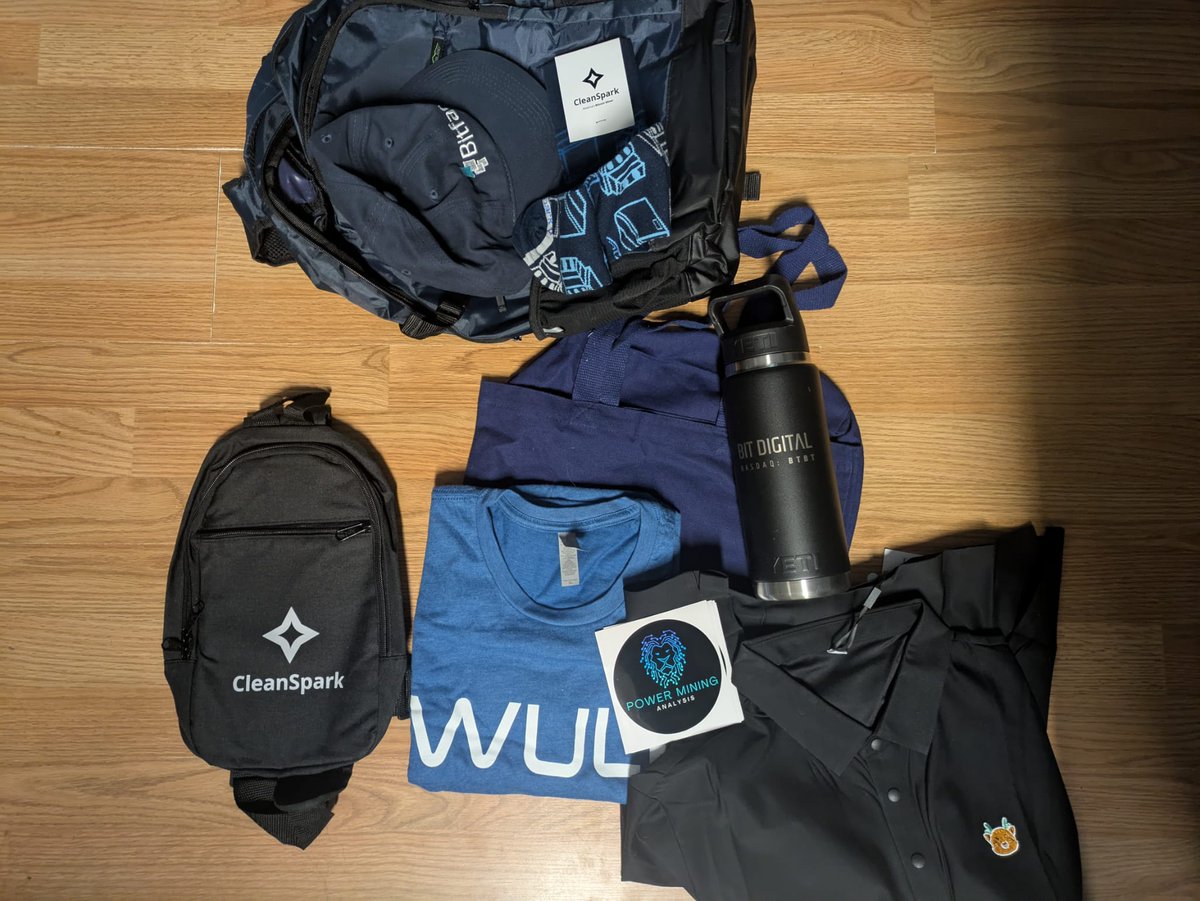 I was lucky enough to place 3rd in the first Miner Madness competition!😀 Thanks to <a href="/McnallieM/">McNallie Money</a> <a href="/cazenove_uk/">Anthony P⭕️wer</a> and <a href="/powermining_BTC/">Power Analysis Ltd.</a> for all the awesome miner swag! You guys absolutely rock!