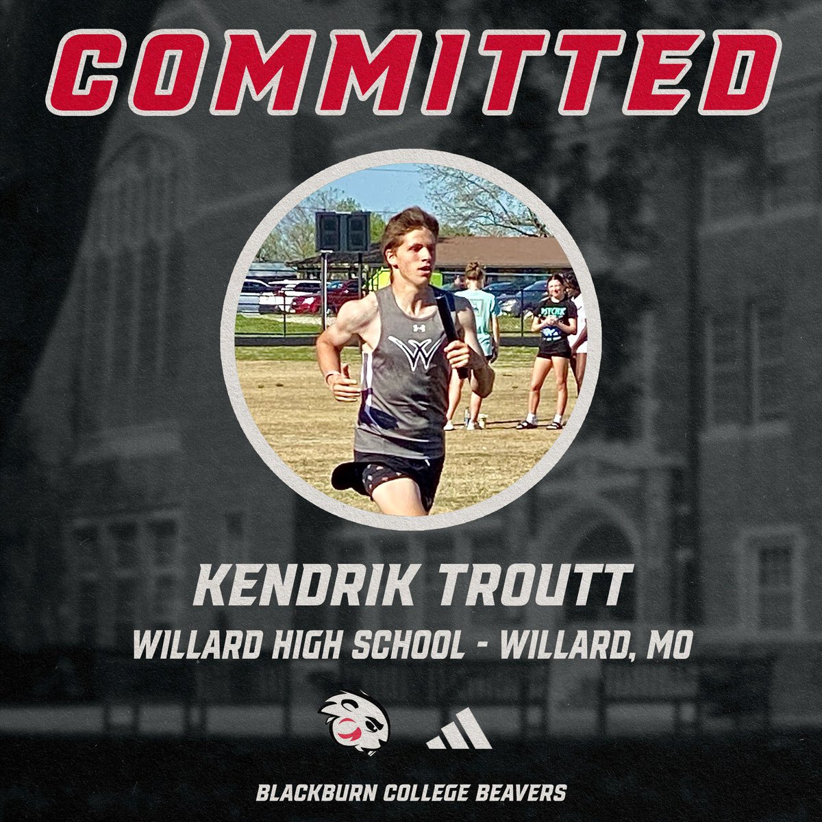 COMMITTED

With five days off for spring break, we’re celebrating by announcing five new student-athletes joining our program next fall!

First up is Kendrik Troutt from Willard High School (Willard, MO). Welcome to the family! 🦫

#BeaverNation #BuiltDamTough #TrackAndField