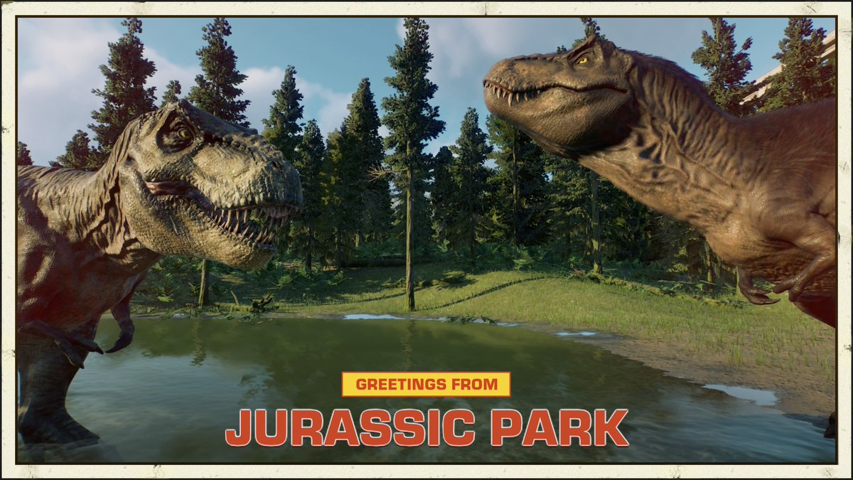 hooker5150's tweet photo. Weโre going to make a fortune with this place๐ฆ๐ฆ #jurassicworldevolution2 #jurassicworldevolution2screenshots #jurassicworldevolution2photography #ps5share #ps5community #virtualphotographer #gaming #gamingcommunity #gamer https://t.co/GiFnnS4lx4