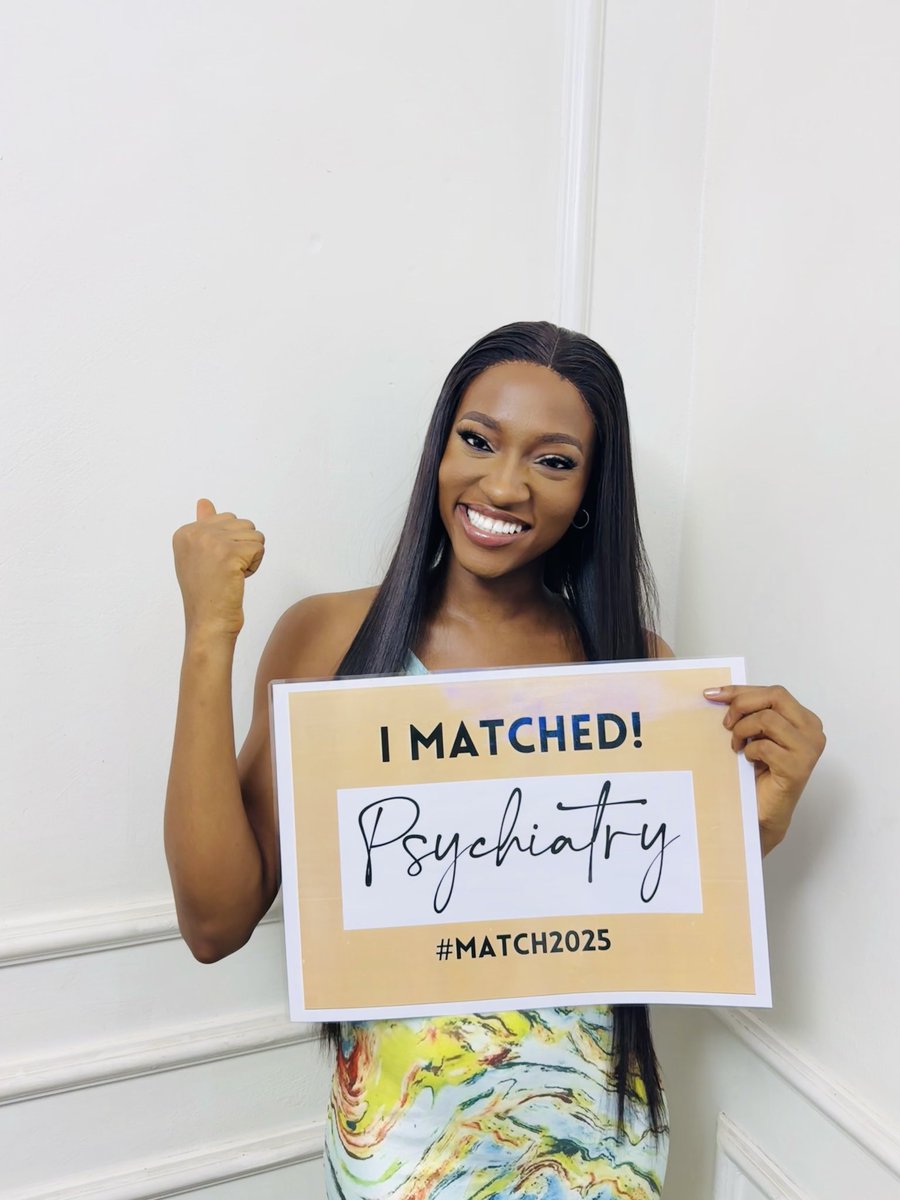 Allow me to re-introduce myself 💪🏼

I am Dr. Nnenna Okafor, an incoming United States PGY-1 Psychiatry resident.